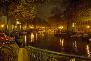 2012 11-Amsterdam Canal View-night